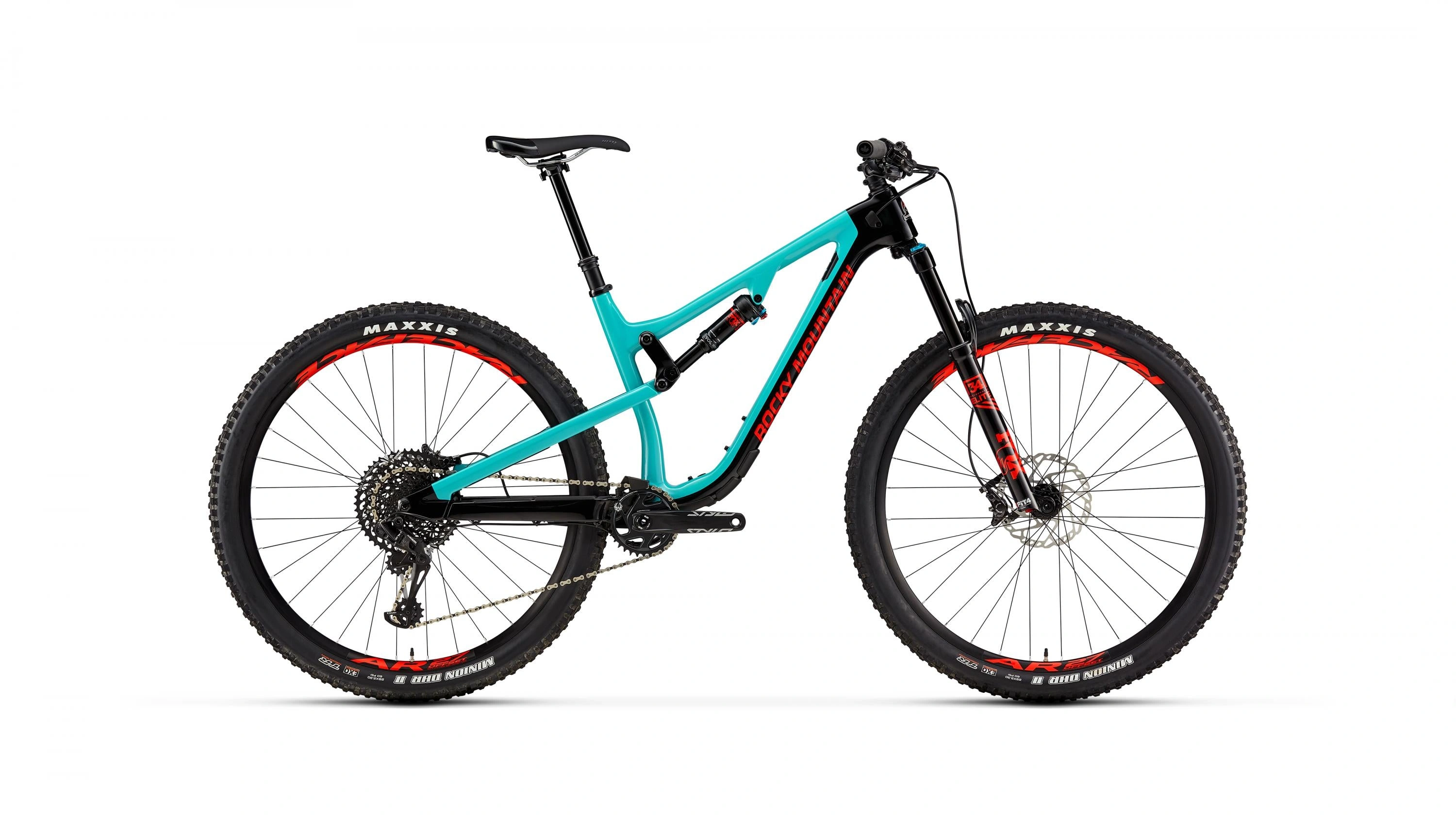 Fahrrad-Abenteuer wartet: 2019 Rocky Mountain Instinct Carbon 50, Schwarz/Blau, Größe L – Erobern Sie jeden Trail!
